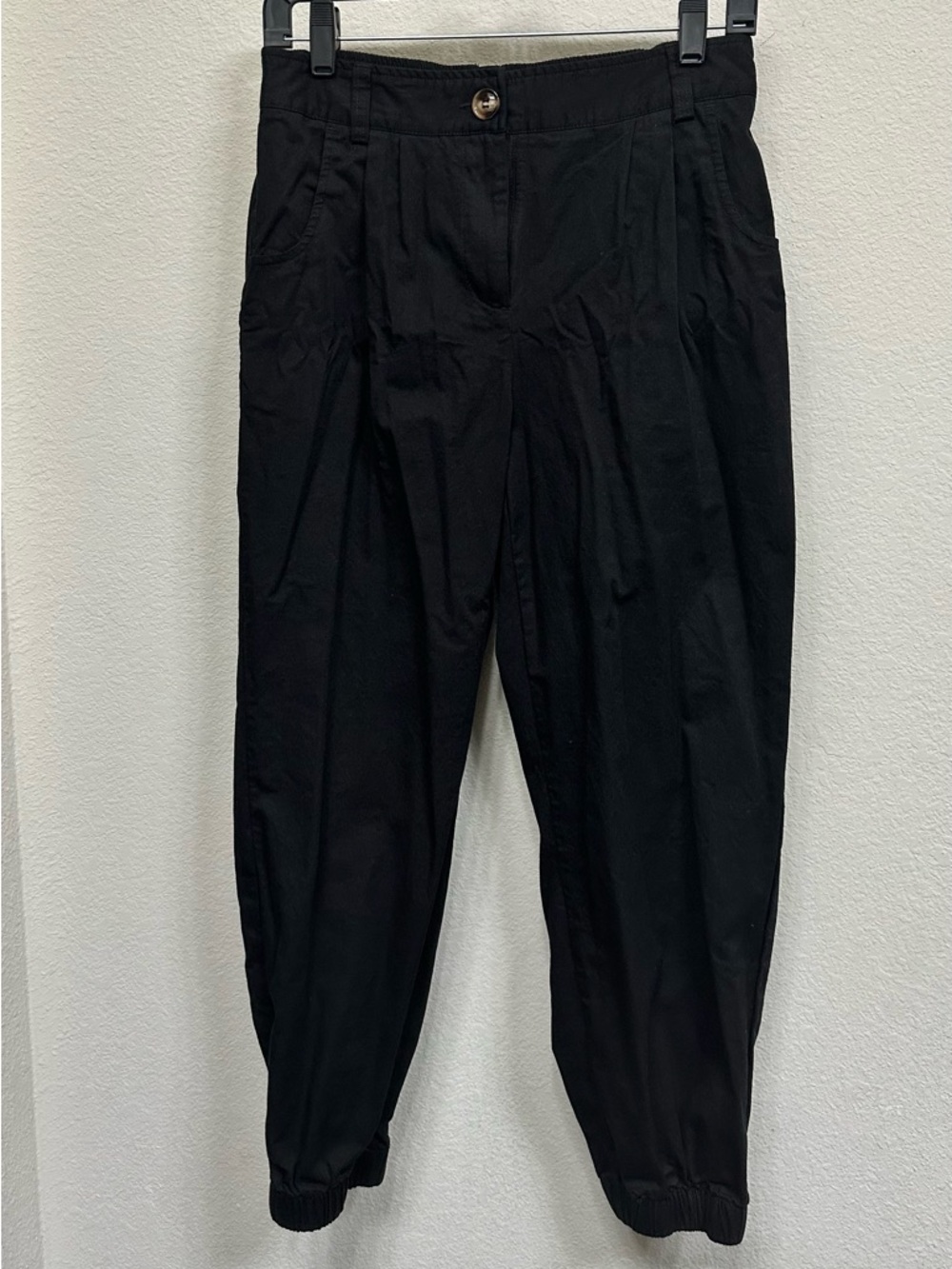Halara Black Tapered Jogger dress Pants - Casual Men's Trousers